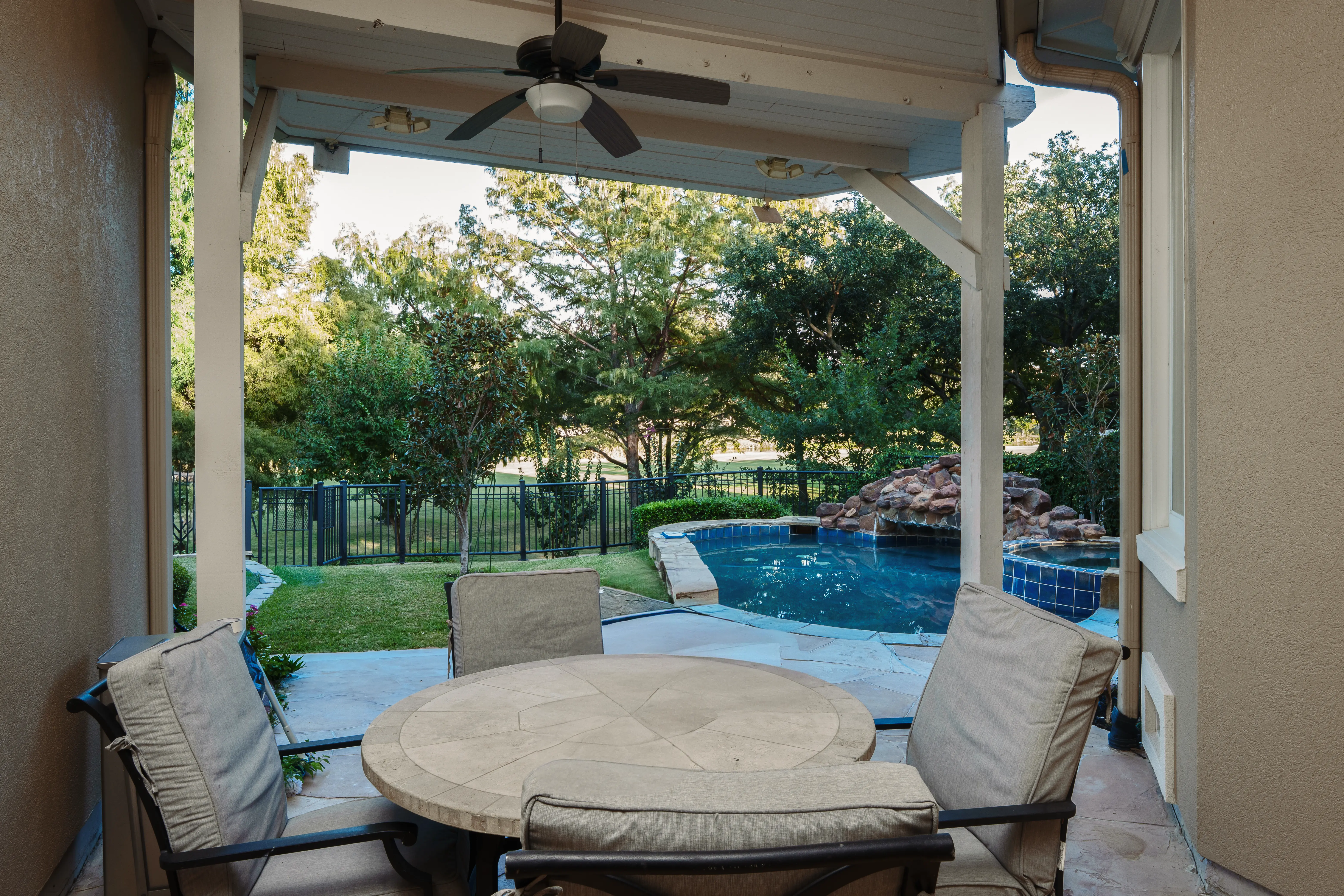 Patio terrace