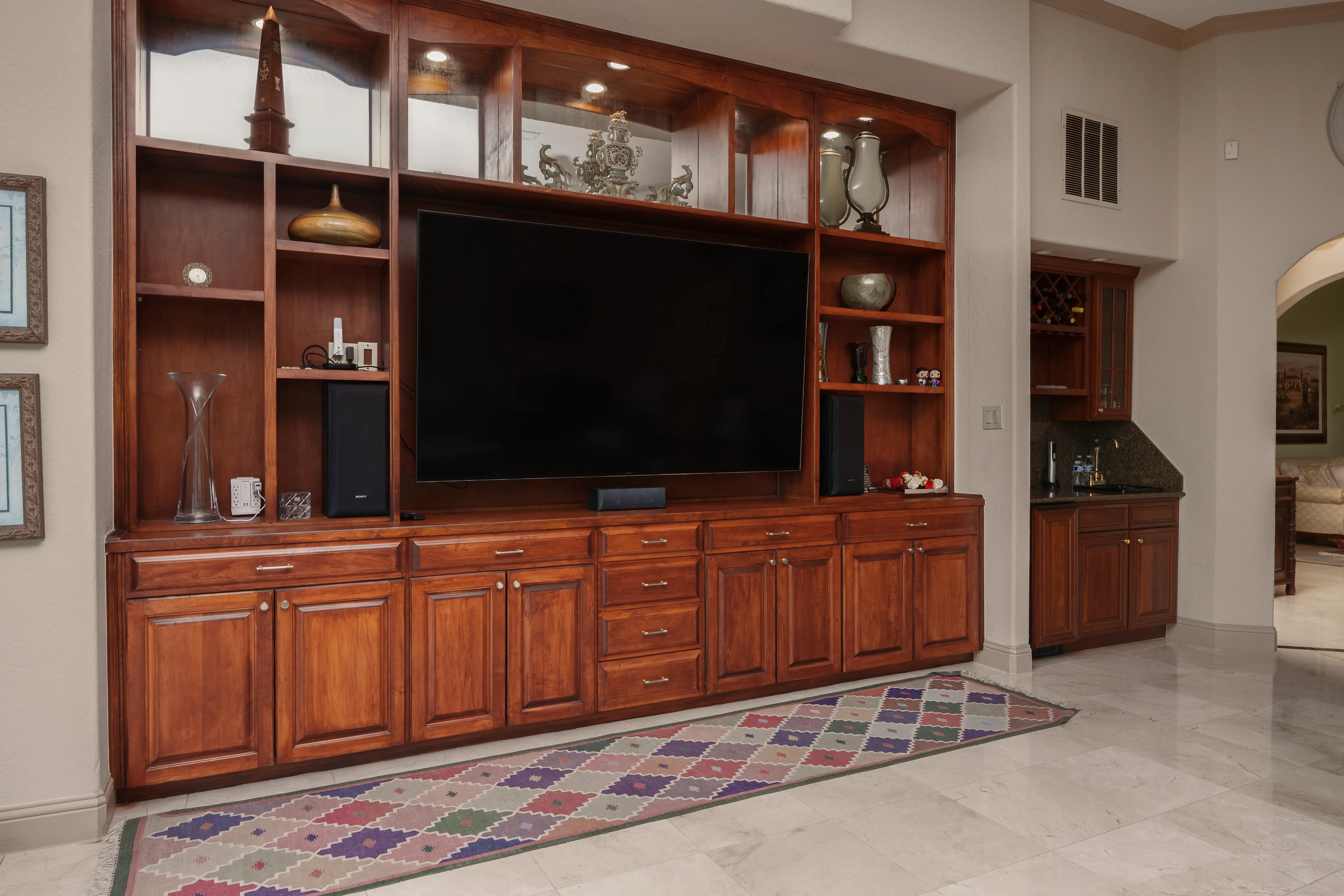 Built-in TV